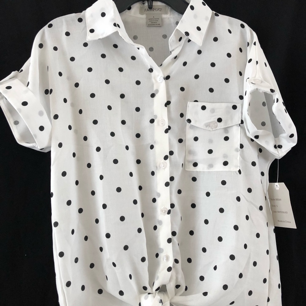 Pokadot Passport Blouse